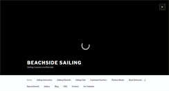 Desktop Screenshot of beachsidesailing.com